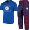 Concept Sports Philadelphia 76ers Lodge Pajama Set XLT, 3XT, 4X -Big and Tall Outlet 76ersPJSet 85313.1687289040