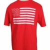 American Flag Short Sleeve Printed Tee Shirt 3 Colors 2X, 3X, 4X