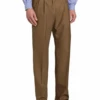 Ascott Browne Expander Waistband Pleated Front Wool Blend Dress Pants 3 Colors 44, 50, 54