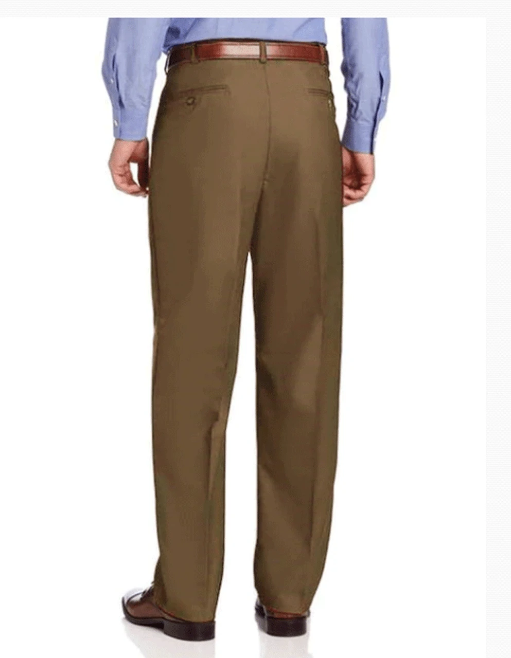 Ascott Browne Expander Waistband Pleated Front Wool Blend Dress Pants 3 Colors 44, 50, 54 2 Ascott Browne Expander Waistband Pleated Front Wool Blend Dress Pants 3 Colors 44, 50, 54 - Image 2