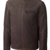 Cutter & Buck Kinney Leather Jacket 2X, 2XT, 3X