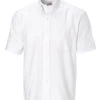 Cutter & Buck Nailshead Short Sleeve White Shirt XLT, 3X, 5X -Big and Tall Outlet CBWhiteNailshead 71901.1462891997