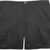 Cotton Works Adventure Black Cargo Shorts 50 -Big and Tall Outlet CWAdvShortFront 14932.1712242227