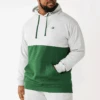 Champion Split Body Colorblock Fleece Hoodie 5 Colors 2X, 4X, 5X, 6X -Big and Tall Outlet ChampColorblockGreen 01471 52016.1712340318