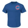 Majestic Chicago Cubs Big C Logo Tee XLT, 2X -Big and Tall Outlet Chicago Cubs Logo Tee 27665.1497545469