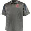 Majestic Cleveland Guardians Gray Contract Polo XLT, 2XT, 3X -Big and Tall Outlet Contract Polo 1 01608.1563907698