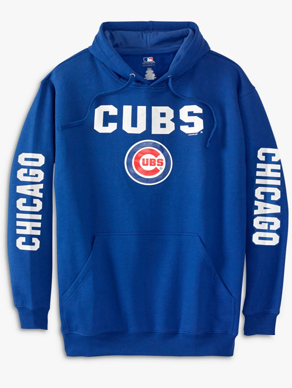 MLB Chicago Cubs MLB Fleece Hoodie 2X 1 MLB Chicago Cubs MLB Fleece Hoodie 2X