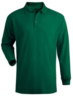 Edwards Long Sleeve Pique Polo 4 Colors 2X, 3X, 4X, 5X -Big and Tall Outlet Edwards Hunter 80913.1459359504