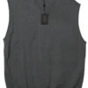F/X Fusion Sweater Vest 7 Colors LT, XLT, 3X, 4X, 5X -Big and Tall Outlet FX Fusion Vest Gray 47726.1442581177