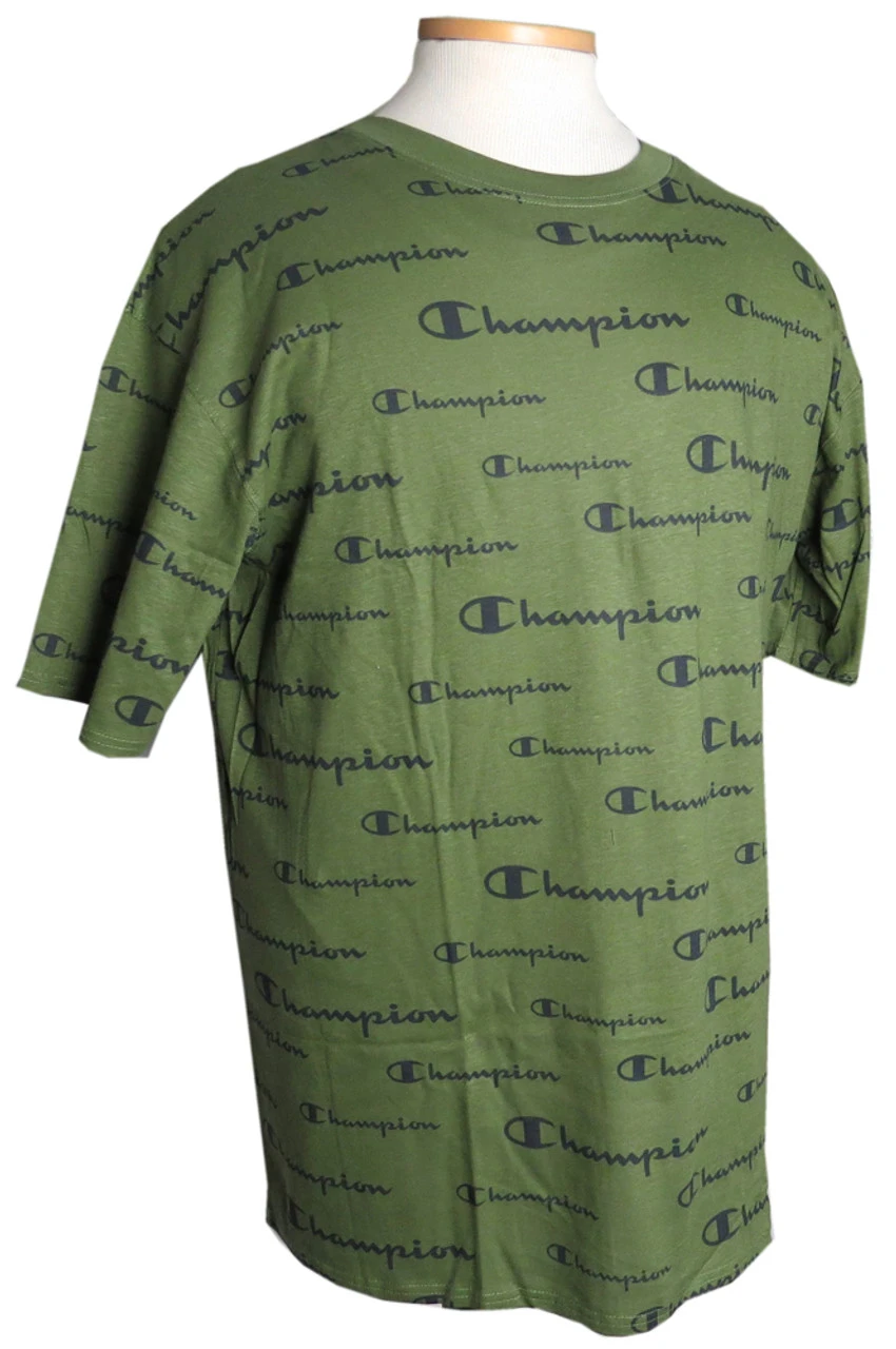 Champion Heritage All Over Print Tee Shirt 2 Colors, 1X, 2X, 3X, 4X, 5X 2 Champion Heritage All Over Print Tee Shirt 2 Colors, 1X, 2X, 3X, 4X, 5X - Image 2