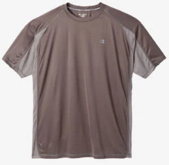 Champion Colorblock Gray Performance Vapor Tee XLT, 2X