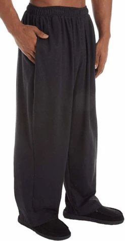 Hanes Birdseye Lounge Pants 4 Colors 5X, 6X -Big and Tall Outlet HanesLoungeBlack 41385.1676408319
