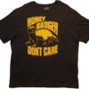 Honey Badger Short Sleeve Graphic Tee Shirt, 3X -Big and Tall Outlet HoneyBadger 1 88872.1441044969