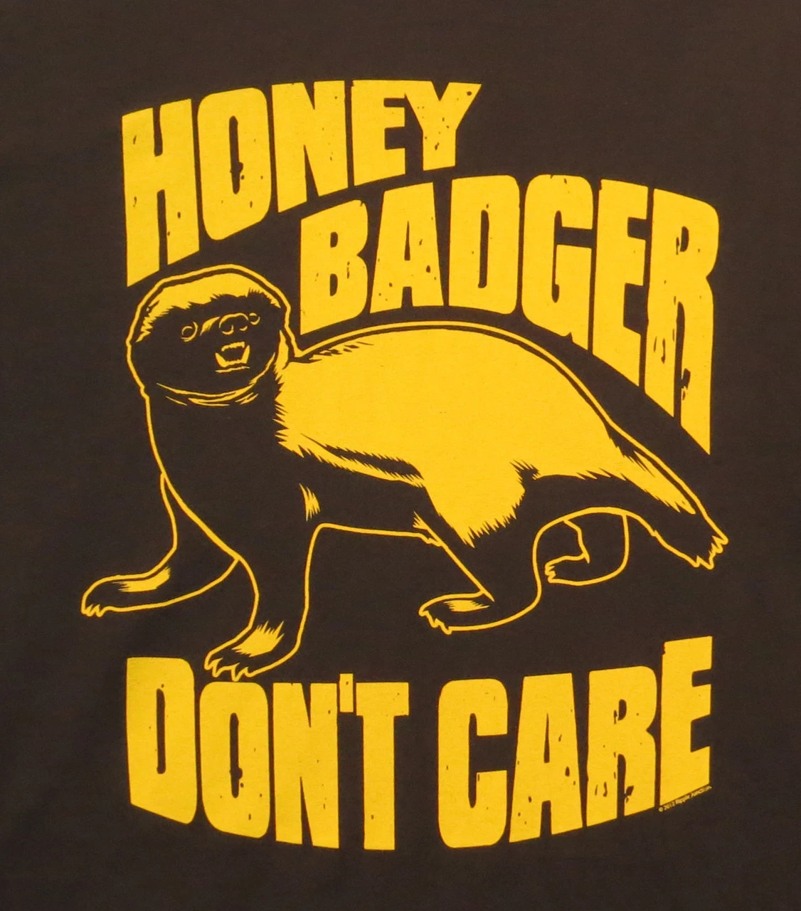 Honey Badger Short Sleeve Graphic Tee Shirt, 3X 2 Honey Badger Short Sleeve Graphic Tee Shirt, 3X - Image 2