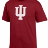 Champion Indiana University Cardinal Red Short Sleeve T Shirt, 3X, 4X, 5X