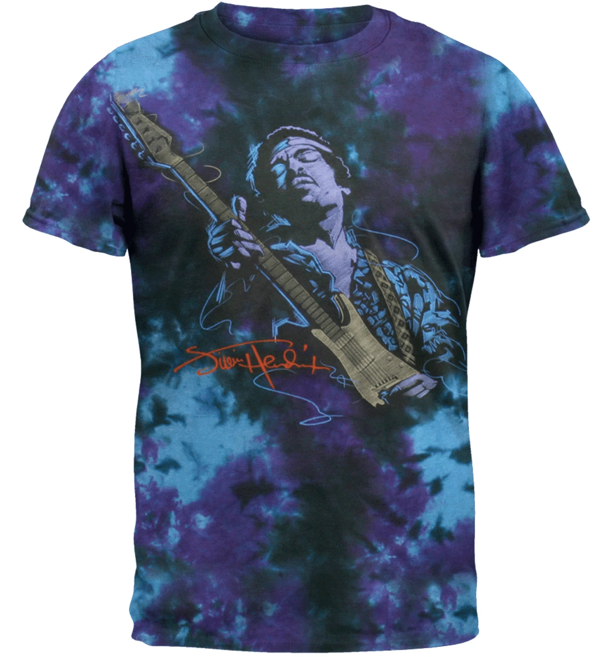 Liquid Blue Jimi Hendrix Tie Dye T Shirt 4X 1 Liquid Blue Jimi Hendrix Tie Dye T Shirt 4X