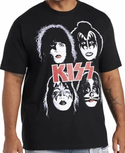 KISS Dynasty Short Sleeve Black Tee Shirt 2X, 4X