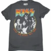 KISS Rock And Roll All Night Short Sleeve Tee Shirt 2X, 3X -Big and Tall Outlet KISSRNRAllNight 76542.1713889801