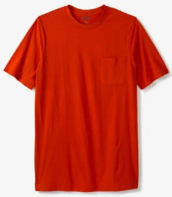 King Size Heavy Weight Pocket Tee 2 Colors XLT, 2X, 2XT, 3X, 3XT, 4X, 4XT