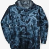 King Size Pullover Tie Dye Hoodie 2XT, 3X -Big and Tall Outlet KSTieDyePONavyHoodie 90145.1643133517