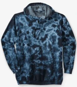 King Size Pullover Tie Dye Hoodie 2XT, 3X