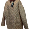 Boulder Creek Tan Quilted Jacket 2X -Big and Tall Outlet King Size Quilted Jacket 56333.1411133986