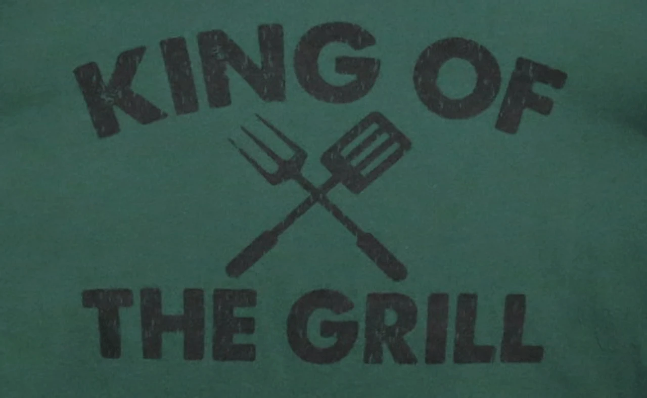 King Of The Grill Printed Tee 5 Colors 3X, 4X, 5X 3 King Of The Grill Printed Tee 5 Colors 3X, 4X, 5X - Image 3
