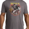 KISS Rock Gods Slate Gray Short Sleeve Tee Shirt 3X, 5X -Big and Tall Outlet KissRgods 93009.1713970518