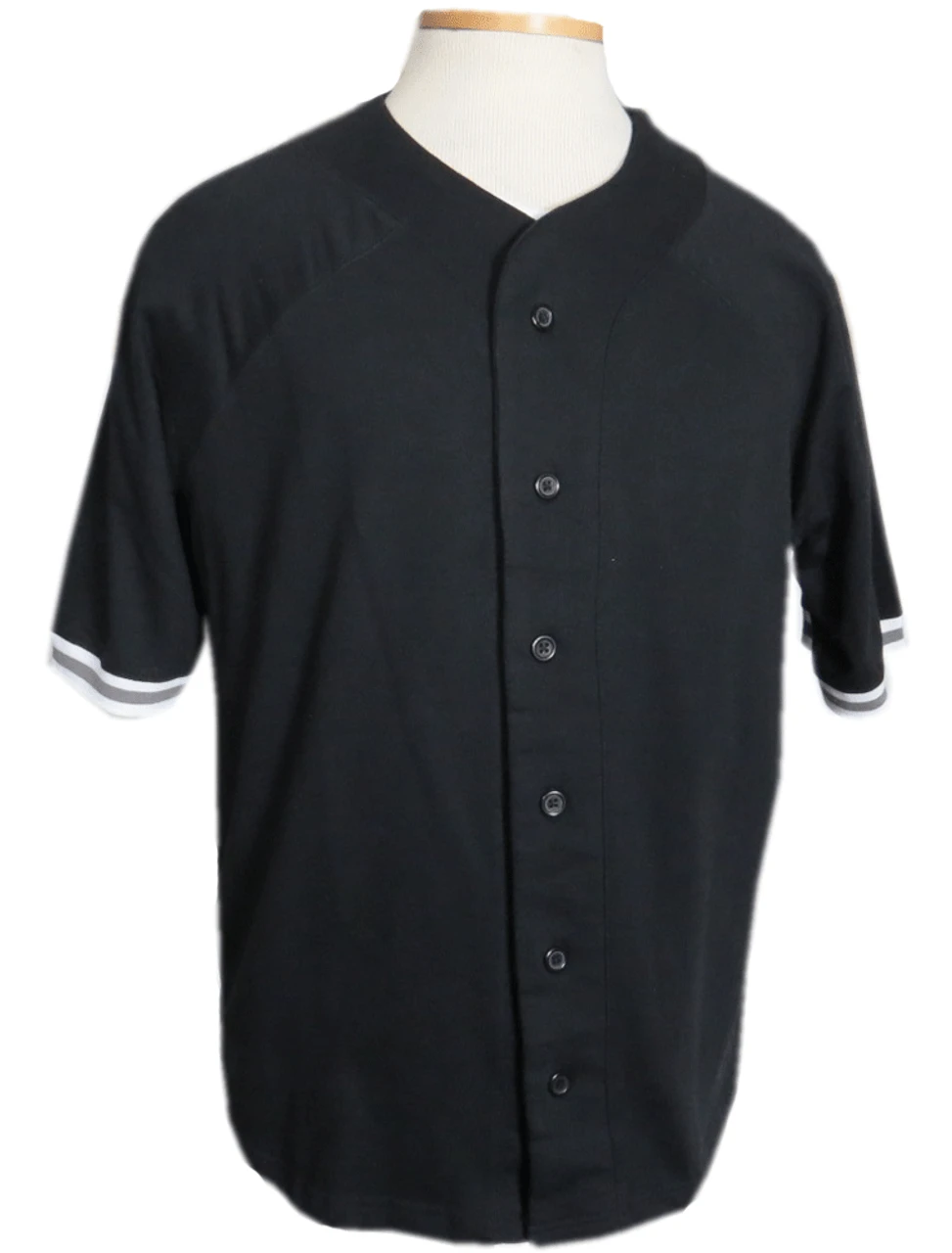 Liberty Blues Baseball Jersey Style Button Front Shirt 2X 1 Liberty Blues Baseball Jersey Style Button Front Shirt 2X