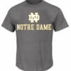 Fanatics Notre Dame Wordmark Heather Charcoal Tee XLT, 2X, 2XT, 3XT, 4X, 4XT, 5X 3 Fanatics Notre Dame Wordmark Heather Charcoal Tee XLT, 2X, 2XT, 3XT, 4X, 4XT, 5X -Big and Tall Outlet NDHGryTee 70234.1697484282