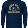Fanatics Notre Dame Long Sleeve Navy Distressed Logo Tee XLT, 3XT, 4X 2 Fanatics Notre Dame Long Sleeve Navy Distressed Logo Tee XLT, 3XT, 4X -Big and Tall Outlet NDLongsleevetee 99946.1663340718