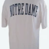 Champion Notre Dame White Classic Arch Tee Shirt, 2X, 4X, 5X -Big and Tall Outlet NDwhitearchtee 52737.1754585968