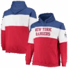 New York Rangers Fanatics Branded NHL Colorblock Fleece Hoodie XLT, 4XT
