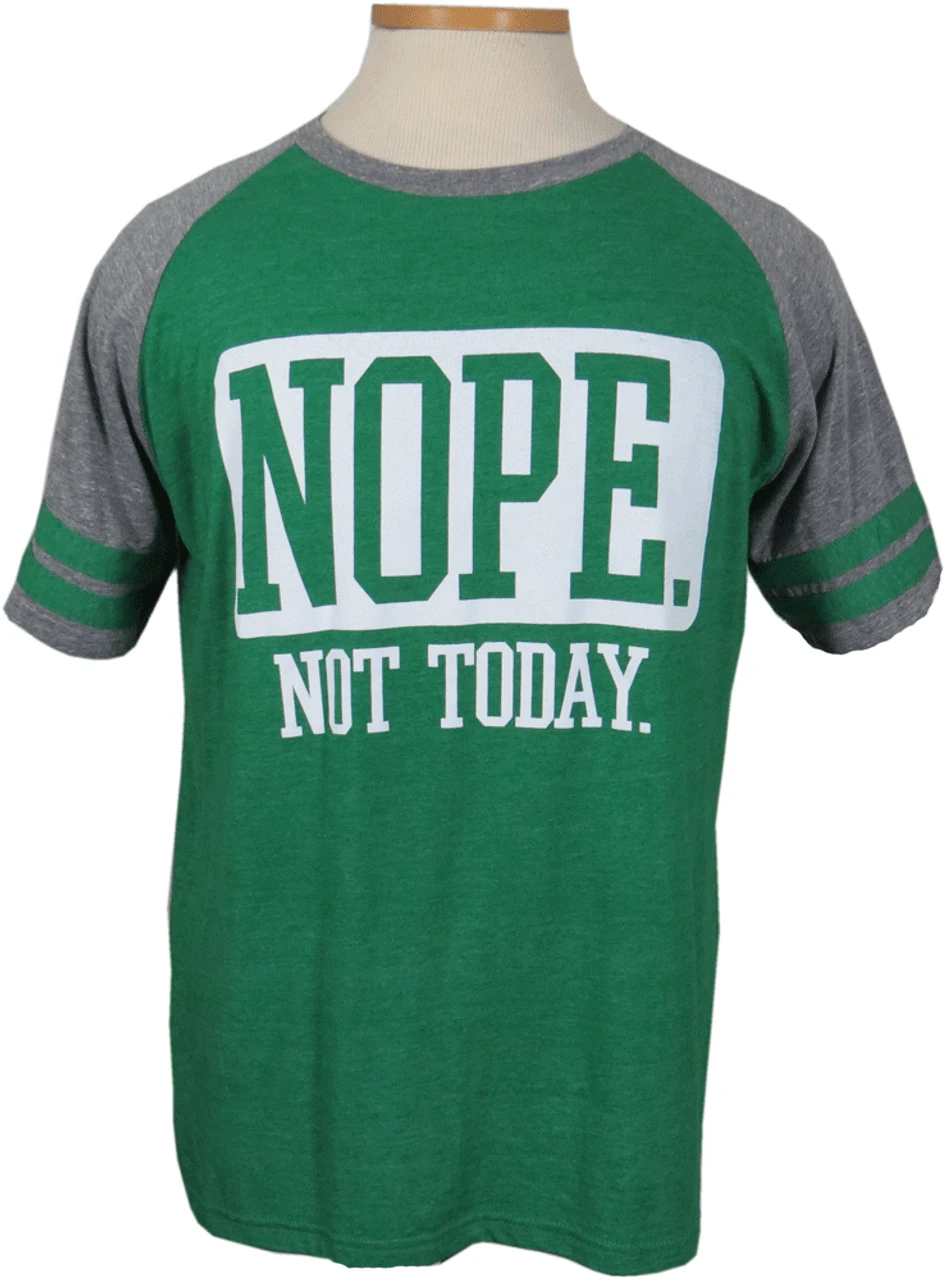 Nope, Not Today Short Sleeve Printed Tee Shirt 3 Colors 2X, 3X, 5X 1 Nope, Not Today Short Sleeve Printed Tee Shirt 3 Colors 2X, 3X, 5X