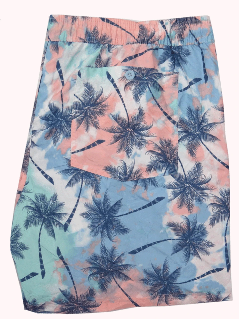 Palm Tree Pattern Swim Trunks 2X 1 Palm Tree Pattern Swim Trunks 2X