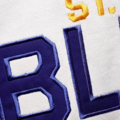 St. Louis Blues Fanatics Branded NHL Colorblock Fleece Hoodie 5X -Big and Tall Outlet SLBluesHoodieDetail 34973.1642428748