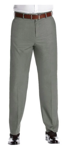 Big and Tall Outlet 21 Savane Flex Gabardine Flat Front Straight Fit Dress Pants 44, 46, 50