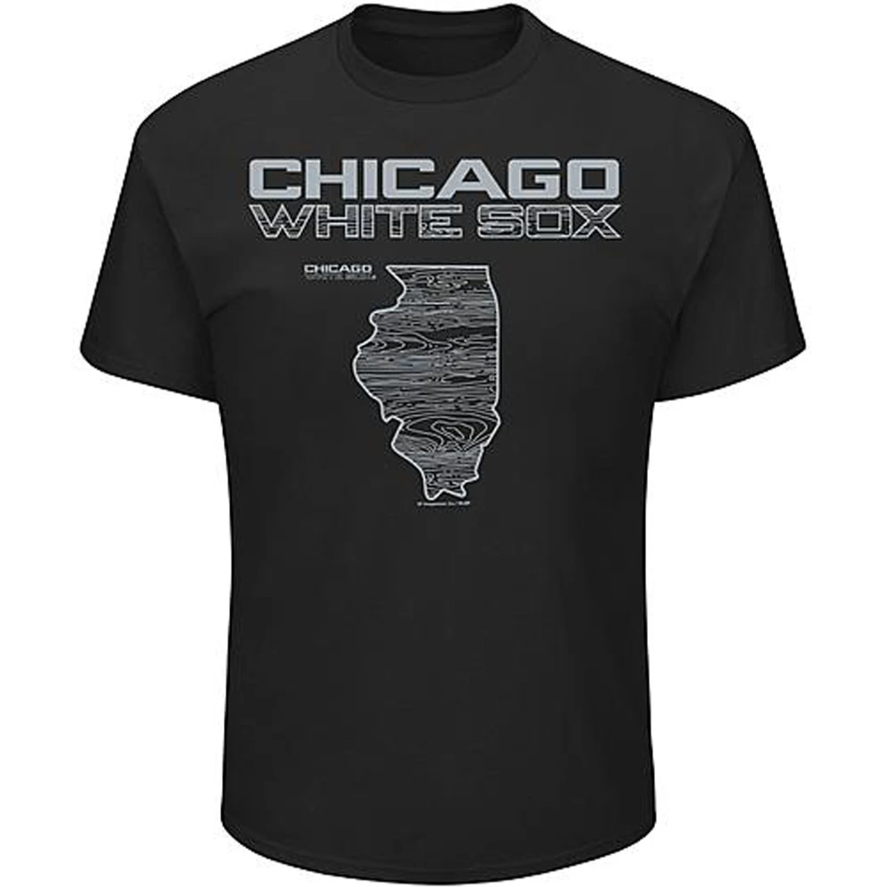 MLB Chicago White Sox State Of Illinois Tee 3X 1 MLB Chicago White Sox State Of Illinois Tee 3X