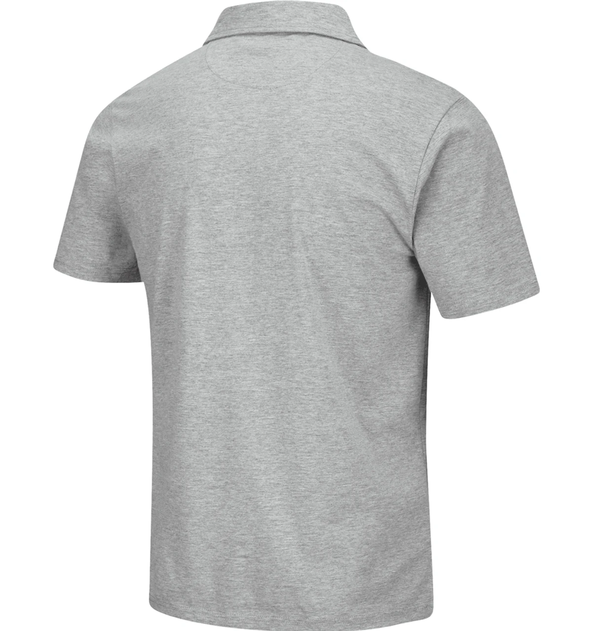 Colosseum Stinson Michigan State Heather Gray Polo 2X, 3X, 4X, 5X 2 Colosseum Stinson Michigan State Heather Gray Polo 2X, 3X, 4X, 5X - Image 2