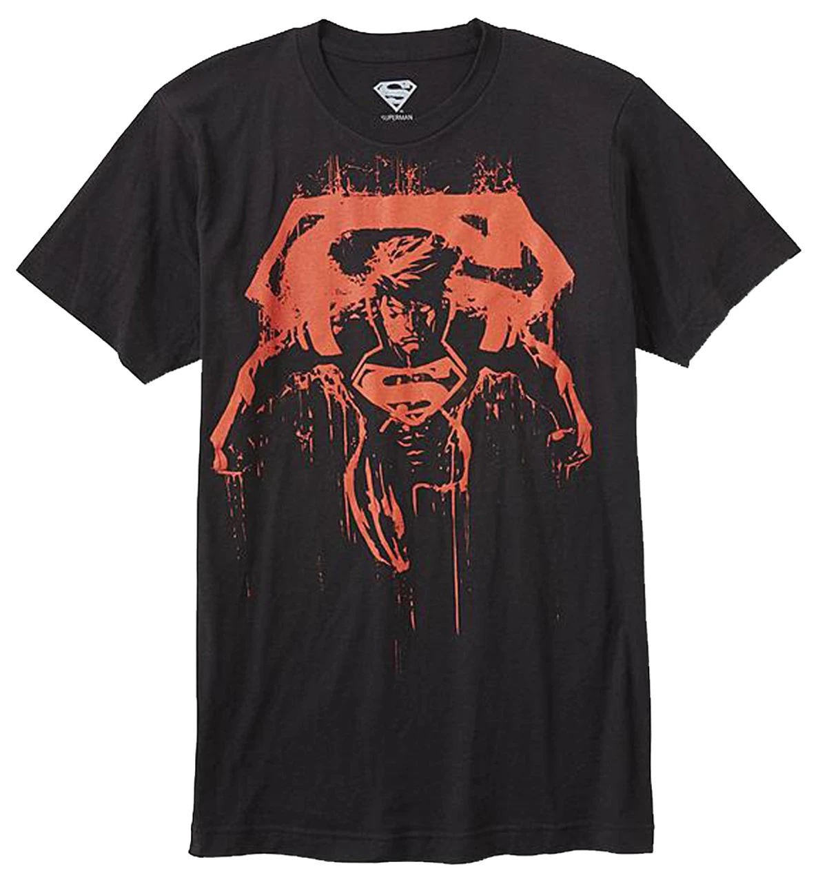 DC Comics Super Boy Black T-Shirt 3X 1 DC Comics Super Boy Black T-Shirt 3X