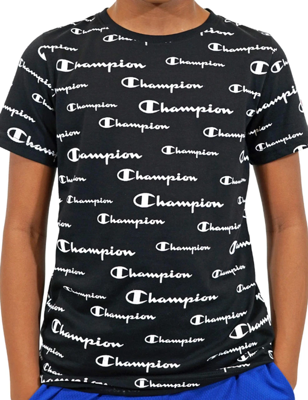 Champion Heritage All Over Print Tee Shirt 2 Colors, 1X, 2X, 3X, 4X, 5X 1 Champion Heritage All Over Print Tee Shirt 2 Colors, 1X, 2X, 3X, 4X, 5X