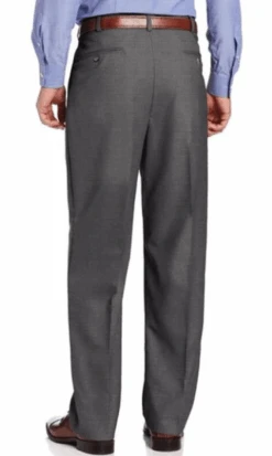 Ascott Browne Expander Waistband Pleated Front Wool Blend Dress Pants 3 Colors 44, 50, 54 11 Ascott Browne Expander Waistband Pleated Front Wool Blend Dress Pants 3 Colors 44, 50, 54 -Big and Tall Outlet abrngray 65264.1710353673