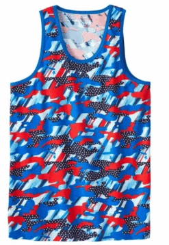 Boulder Creek Americana Camo Tank Top, 8XT, 9XT