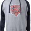 Fanatics Chicago Bears Raglan Pullover Hoodie XLT, 2X -Big and Tall Outlet bearshoodie 00912.1636136955