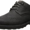 Dunham Revdare Leather Wingtip Black Oxford Size 10 Extra Wide