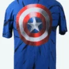 Marvel Captain America Tie Dye Tee Shirt 3X