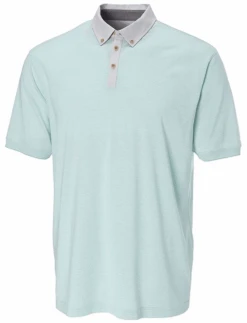 Cutter & Buck Midvale Stripe Polo 2 Colors 2X, 2XT, 4X, 4XT