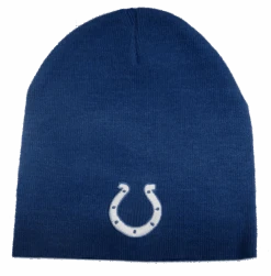 NFL Indianapolis Colts Knit Beanie Cap Royal Blue One Size