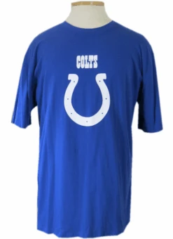 Majestic Indianapolis Colts Royal Blue Logo Tee XLT, 2X, 2XT, 3X, 4X