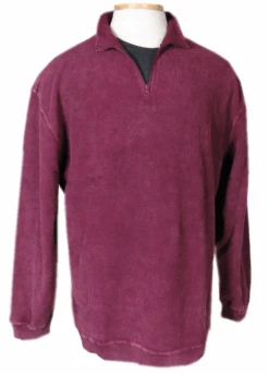 F/X Fusion 1/4 Zip Sandwashed Corded Sweater 5 Colors LT, XLT, 2X, 2XT, 3X, 3XT, 4X, 4XT, 5X -Big and Tall Outlet cordedswtrburgundy 83387.1735933172